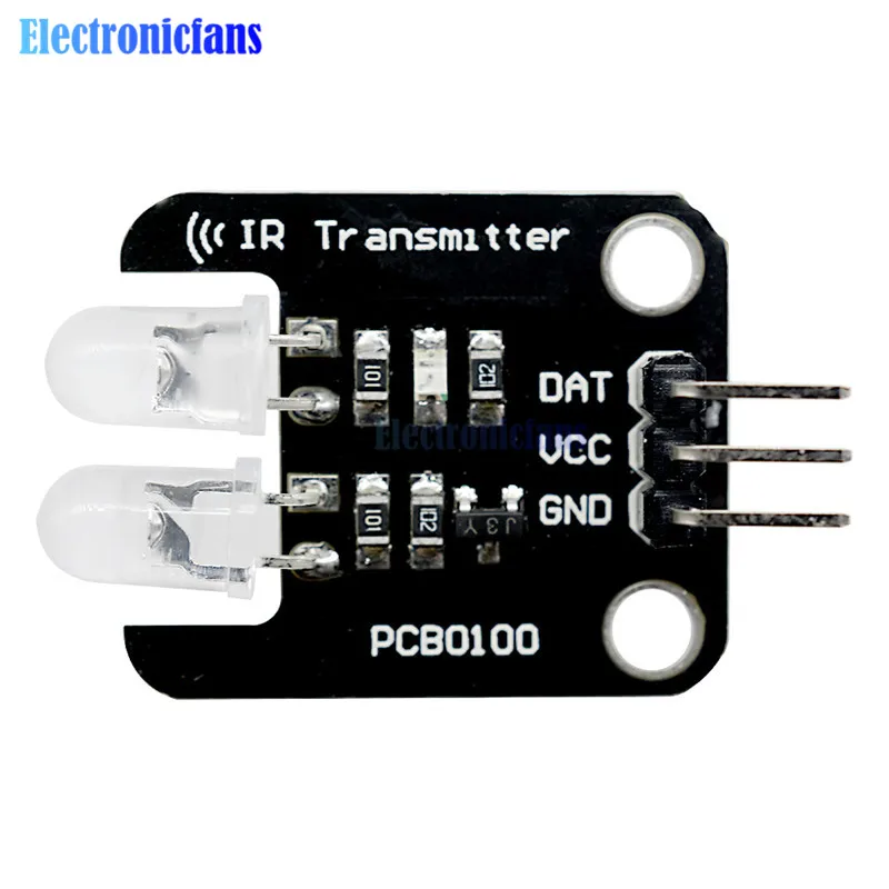5V 2 Channel Digital level Electronic Building Blocks Two way IR Infrared Transmitter Module For Arduino 28 * 22mm